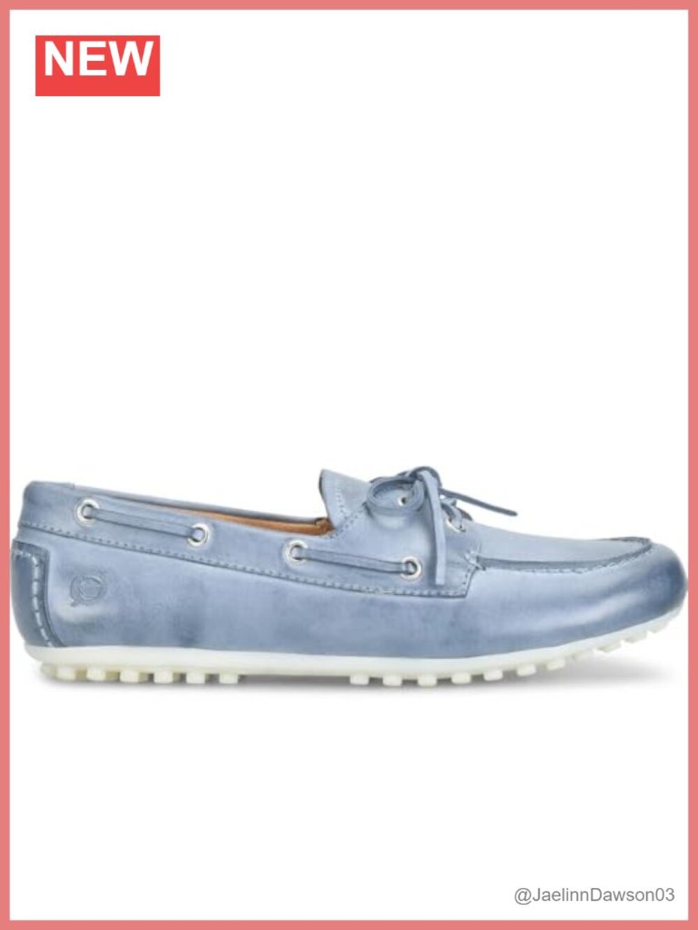 BORN Faye Italian Leather Loafer Flats Women's Slip-On Mocc
